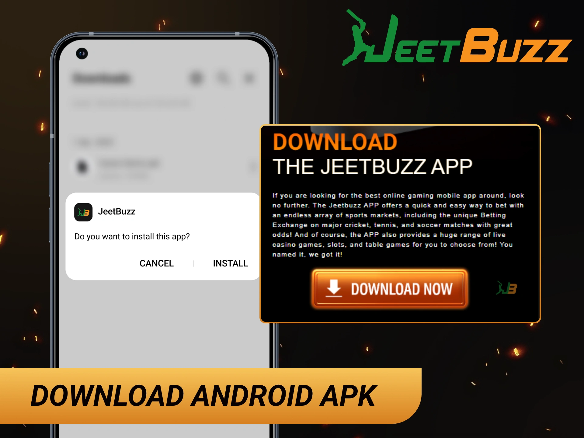 Follow the guide to download the JeetBuzz Android APK safely from the official website.