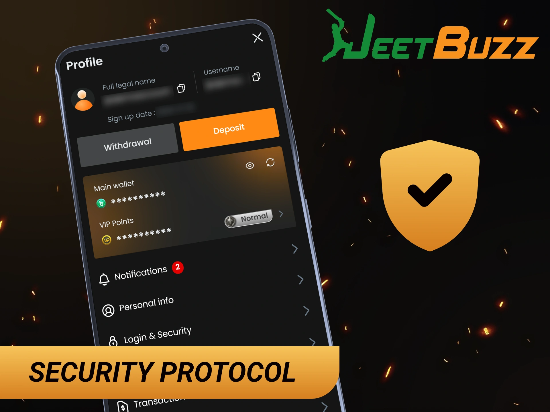 Play safely with advanced JeetBuzz app security protocol.